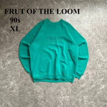 90s 프룻 오브 더 룸 (XL) USA제 *자수 맨투맨 *속기모*