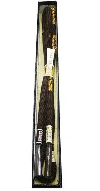 새상품 세련된 마루구미 오비지메 순수 실크 일본제 미사용 B340