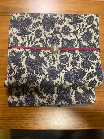 나고야 오비 당화 핸드메이드 오타이코 약간 짧음 평상복 네이비 블루