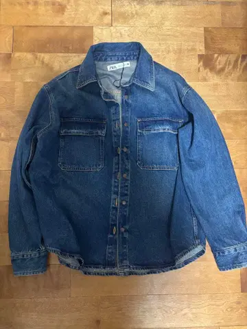 ZARA 데님 자켓 S 사이즈 데님 블루