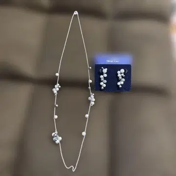 SWAROVSKI 목걸이 & 귀걸이 세트