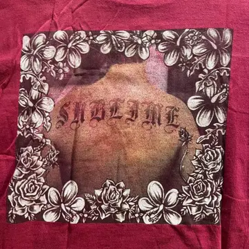 Sublime 서브라임 밴드 T 빈티지 초레어