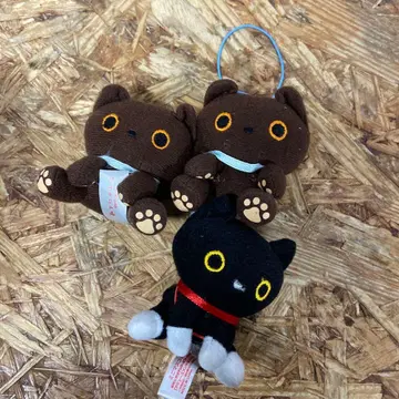 산엑스 양말 냥코 마스코트 스트랩