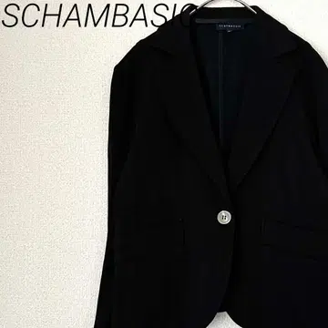SCHAMBASIC 테일러드 자켓 포켓 부착 심플 빅 얇은 소재