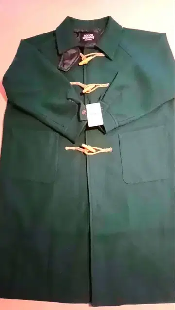 로데오 크라운 더플 코트 그린 컬러