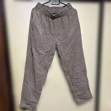 GU 그레이 이지 팬츠 허리밴딩