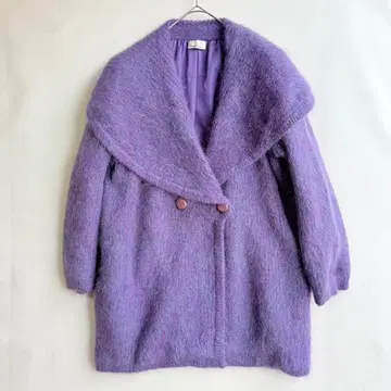 새상품급 라라 엑설런트 피스 모헤어 니트 자켓 숄카라 M