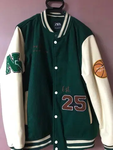 ZARA 바시티 자켓