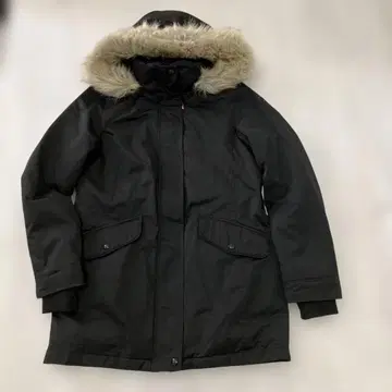 블랙 퍼 솜 자켓