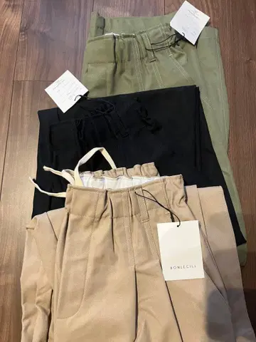 BONICILI 와이드 팬츠 3종 세트