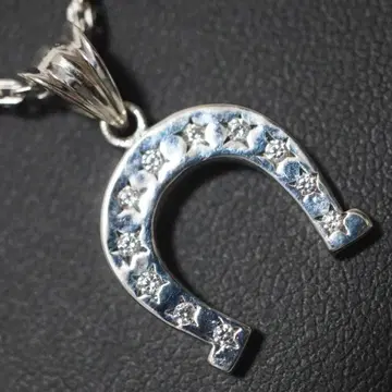 부적 말굽 실버 925 펜던트 개운 행운 필승 연애운 호스슈