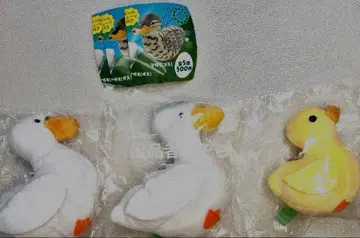 오리와 청둥오리 봉제 인형 오리 3종 세트