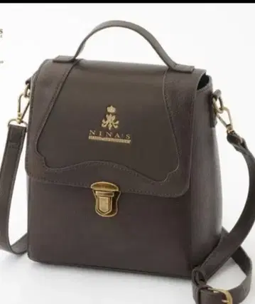 아오키 미사코 니나스 콜라보 숄더백 브라운 컬러 택 포함 새상품