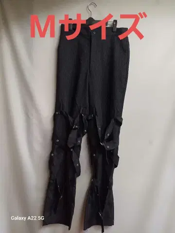 ACID JAZZ MEN MAD 남성용 스트라이프 본지티 팬츠 M