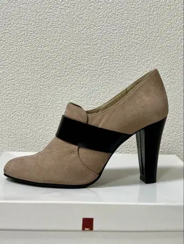 그레이지 스웨이드 부티