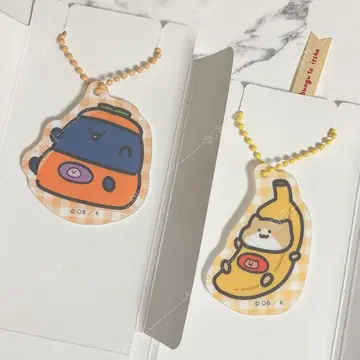 [ 오분구와 함께 오분구 씨 새끼 고양이 씨 훼미리마트 아크릴 키링 ]