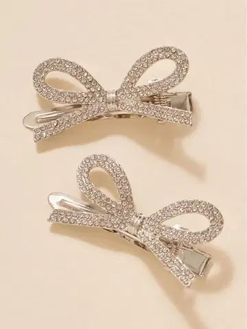 리본 헤어 클립 세트 스나이델