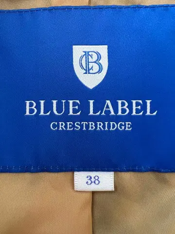 BLUE LABEL CRESTBRIDGE 체크 무늬 판초 38