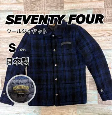 SEVENTY FOUR 울 자켓 S 사이즈 일본제