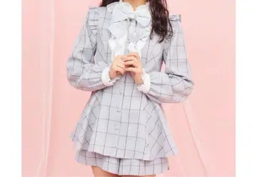 시크릿 허니 셋업 스카이블루 긴팔