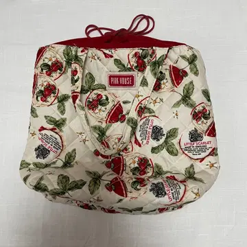 [ PINK HOUSE ] 리틀 스칼렛 패턴 복조리 백