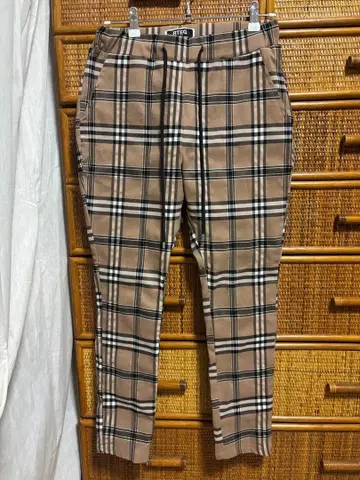 아담스 저글러 RTEG 체크 무늬 슬랙스 Medium