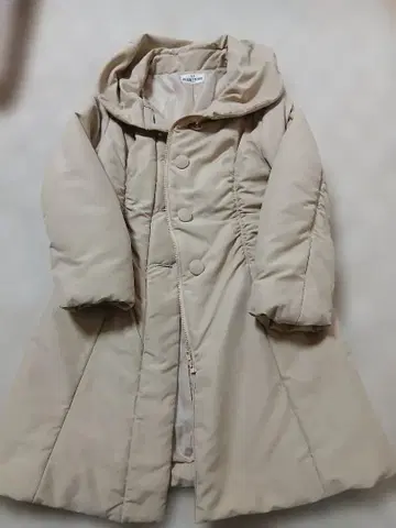 갤러리 비스콘티 후드 부착 다운 코트