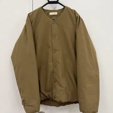 로고스 logos 노카라 자켓 카키 LL 사이즈