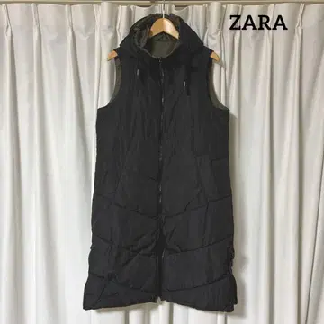 ZARA 리버서블 롱 다운 베스트