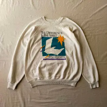 구제 의류 Hanes 맨투맨 래글런 슬리브 80s 미국제