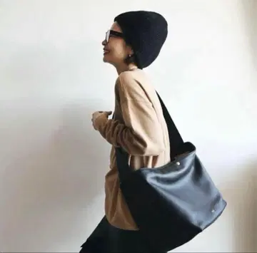 chiiiibag Big Leather Bascket