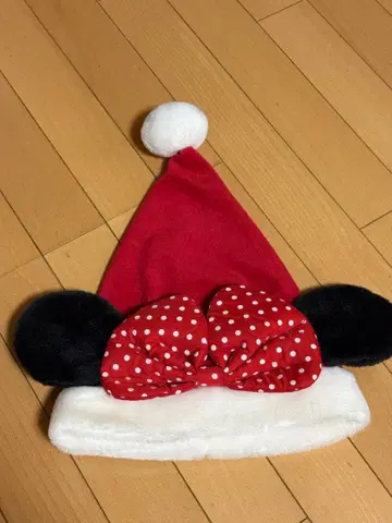 미니 마우스 산타 모자