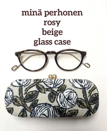 미나 페르호넨 tambourine x rosy 안경 케이스 CLASKA