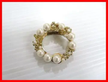 RELIANCE 골드 컬러 스카프 클립 m289