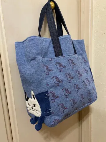 쿠스그루 마틸다 토트백 새상품 블루