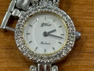 테크노스 주얼 팔찌 쿼츠 손목시계