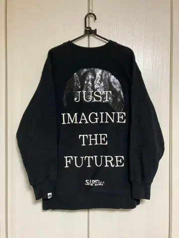 구하기 어려움 SAPEur 사풀 블랙 맨투맨 트레이닝복 XL