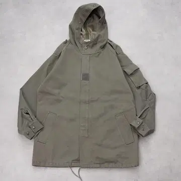 프랑스군 F2 쉘 후드티 모즈 코트 밀리터리 80s L 14485