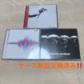 SUPER BEAVER 3장 세트