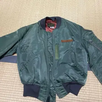 U.S. AIR FORCE MA-1 플라이트 자켓 올리브 그린