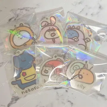 [ 오분구와 함께 오분구 씨 푸딩 씨 훼미리마트 아크릴 키링 ]