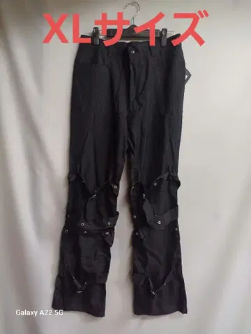 ACID JAZZ MEN MAD 남성용 스트라이프 본지티 팬츠 XL