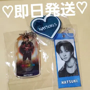 EXILE THE REASON 가챠 캡슐 키링 택 사와모토 나츠키
