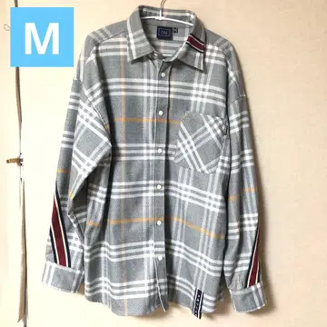 ROMANTIC CROWN 백라인 체크셔츠 M