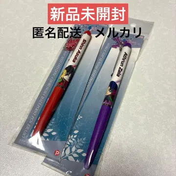 건담 SEED 볼펜 아스란 신 쵸코소바 캐릭터 펜 2점