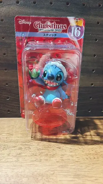디즈니 크리스마스 오너먼트 스티치