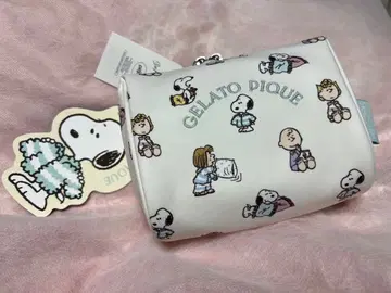 새상품 미사용 GELATO PIQUE 스누피 파우치 젤라또피케