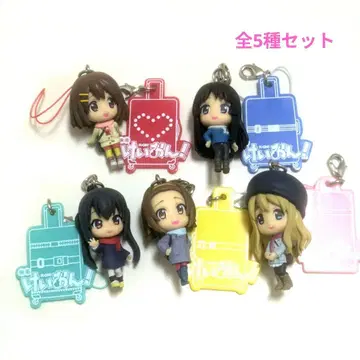 전 5종 세트 제일복권 프리미엄 영화 케이온! H상 스트랩