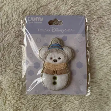 새상품 더피 눈사람 패치 시크릿 오브 스노위 데이
