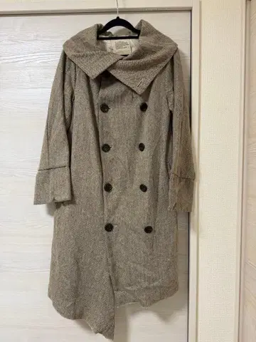 케렌 kelen 트위드 울 자켓 코트 롱